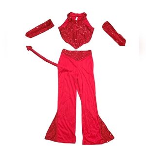 Adorable devil costume  10-12 girls